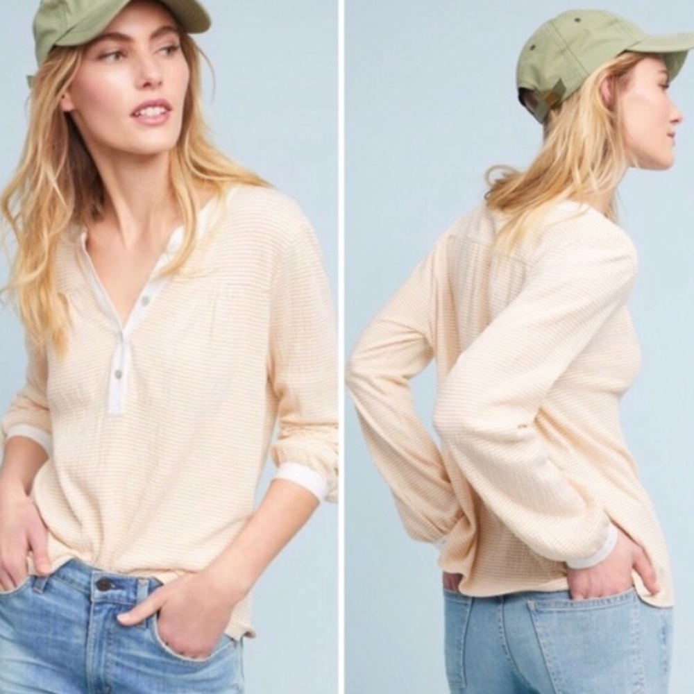 Anthropologie Dolan striped Henley